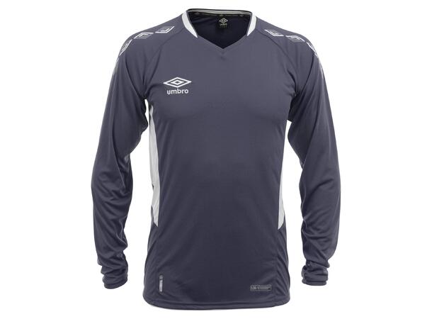 UMBRO UX-1 Jersey LS Marin/Vit M Matchtröja lång ärm 